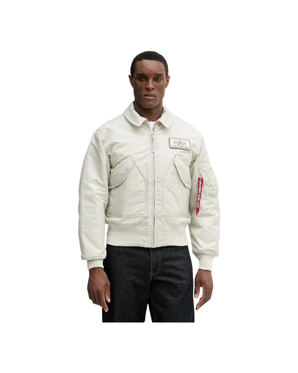 Bomber Jackets Alpha Industries de hombre de color Gray