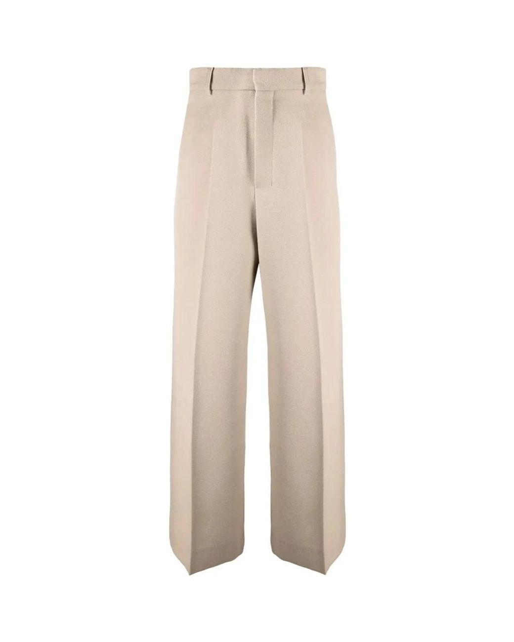 AMI Natural Wide Trousers