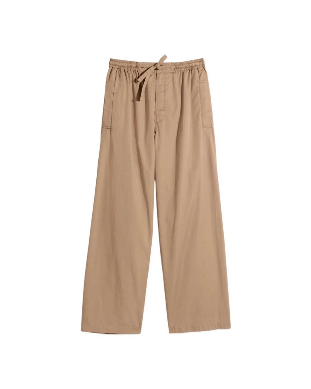 Lemaire Natural Wide Trousers for men