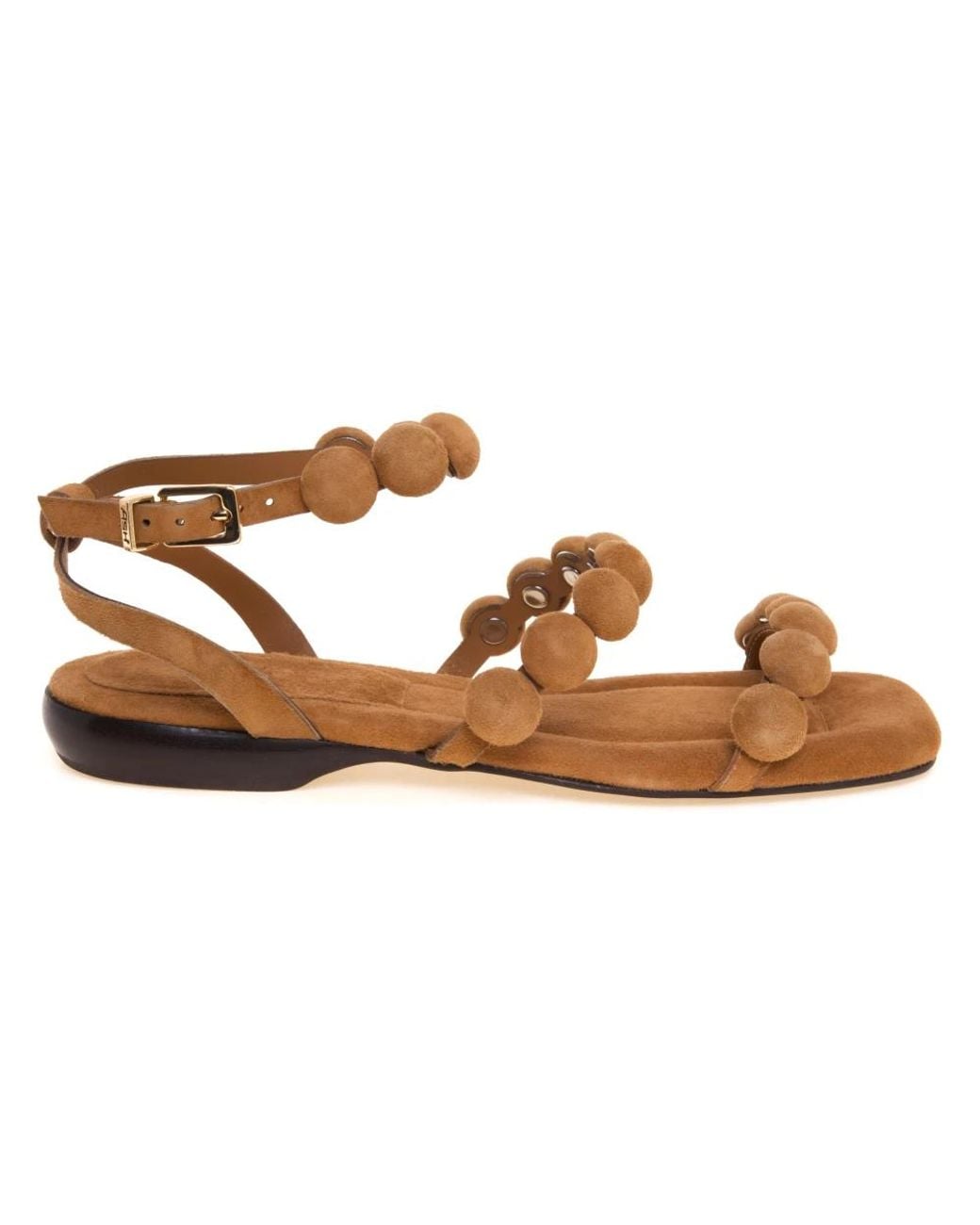 Flat Sandals Ash en coloris Brown