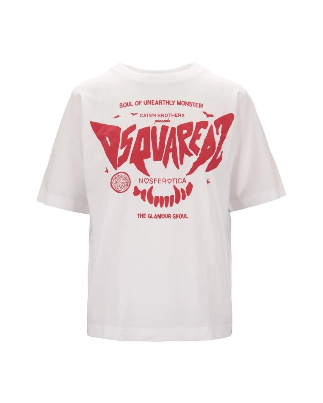 DSquared² T-Shirt in het White