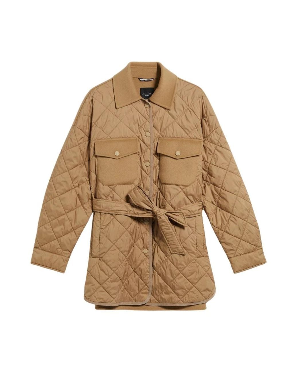 Weekend by Maxmara Brown Winter Jackets