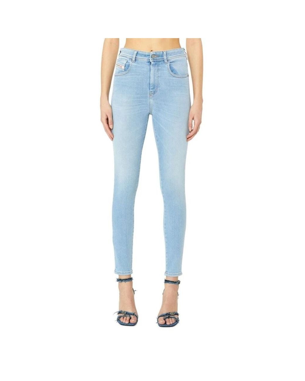 DIESEL Blue Skinny Fit Jeans