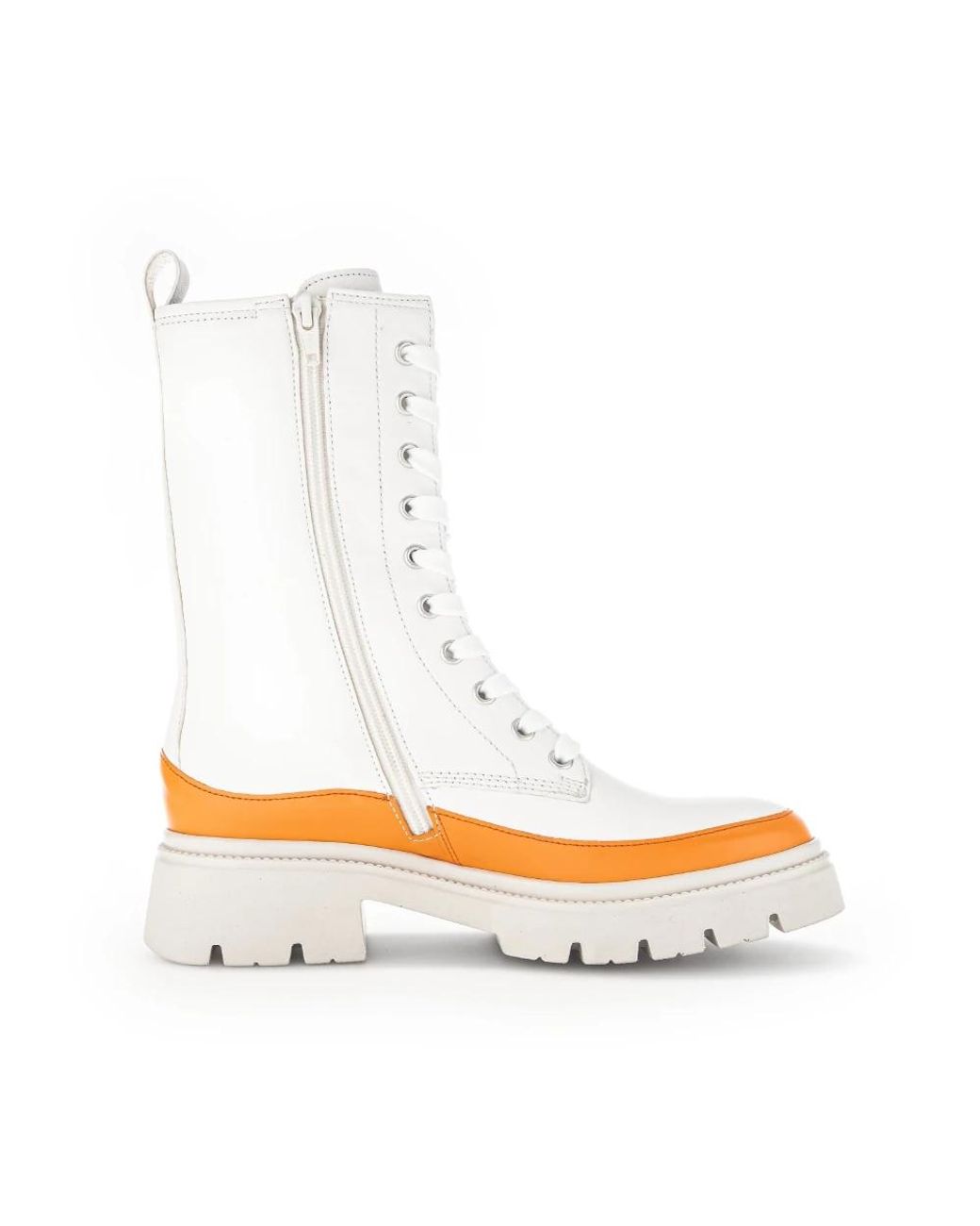 Gabor White Stylischer stiefelette