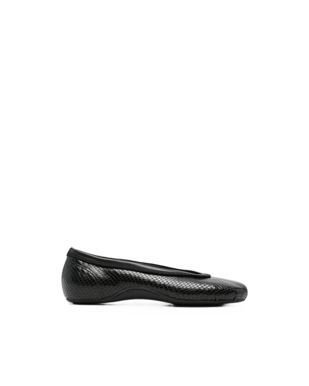 Dries Van Noten Black Ballet Flats