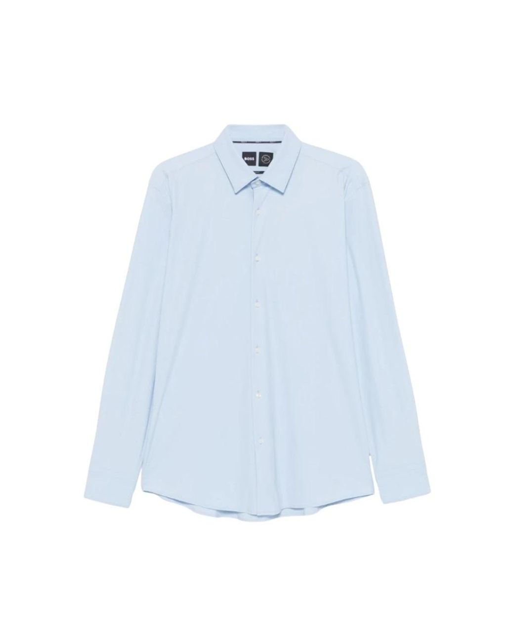 Boss Blue Formal Shirts for men