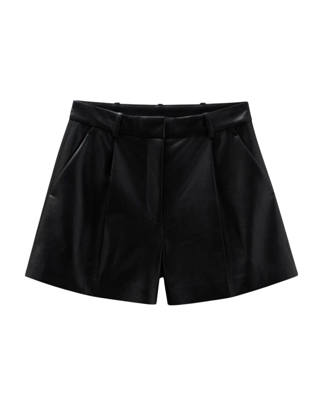 Anine Bing Black Short Shorts