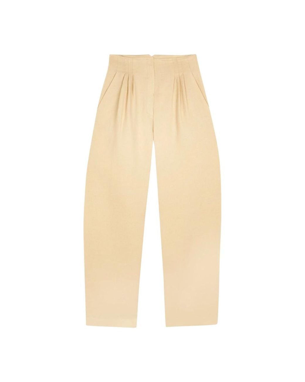 Cortana Natural Tapered Trousers