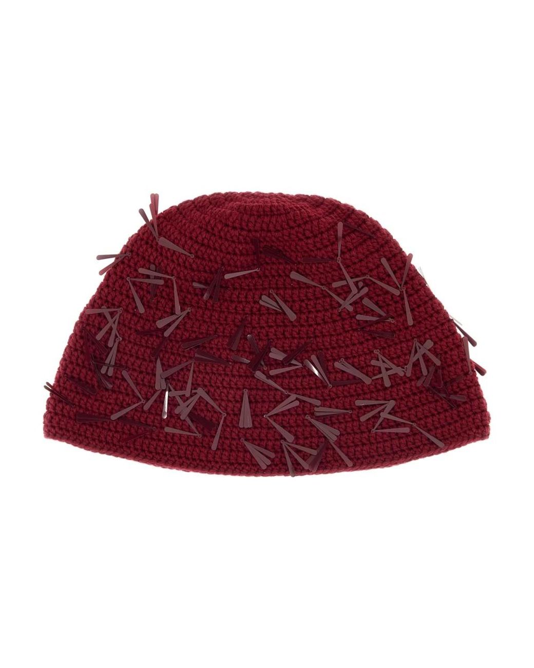 Beanies di Alanui in Red