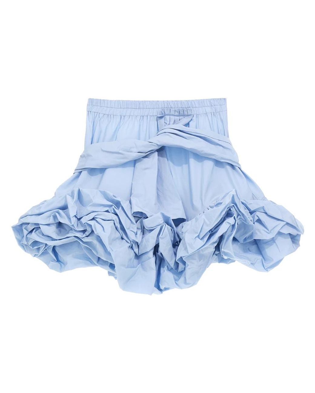 5 PROGRESS Blue Short Skirts
