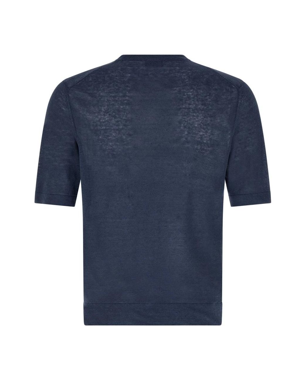 Ballantyne Blue Round-Neck Knitwear for men