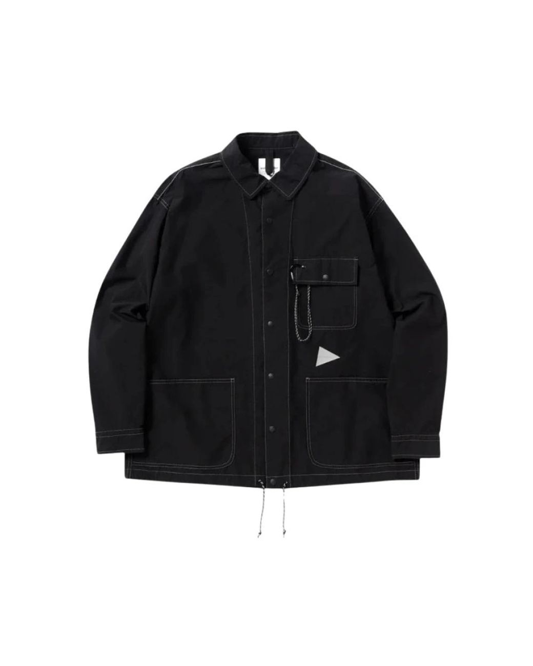 And Wander Black Light Jackets for men