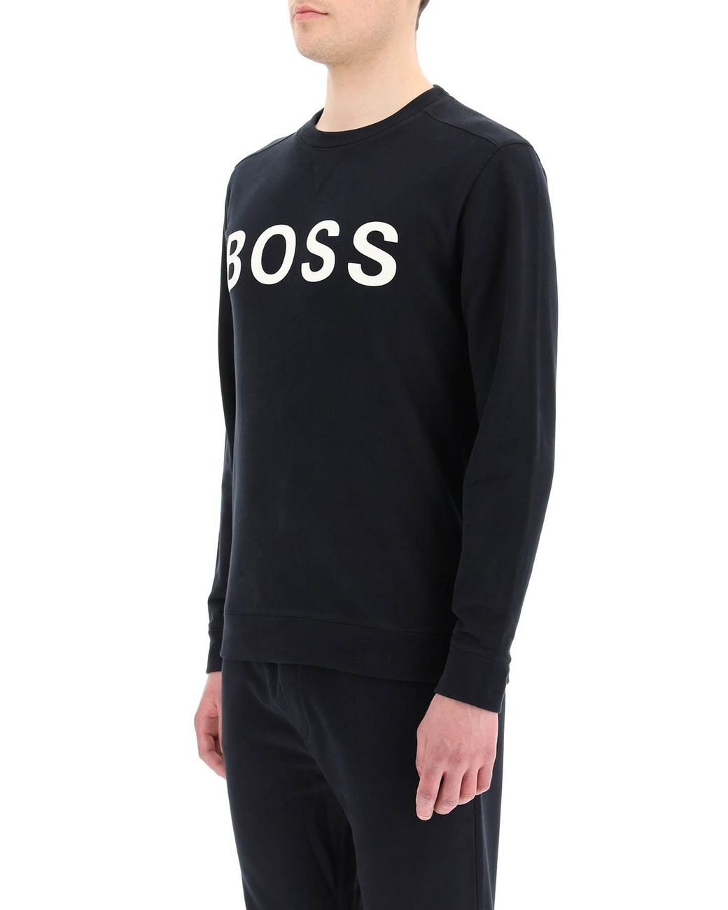 BOSS by HUGO BOSS Cotton Flocked Logo 