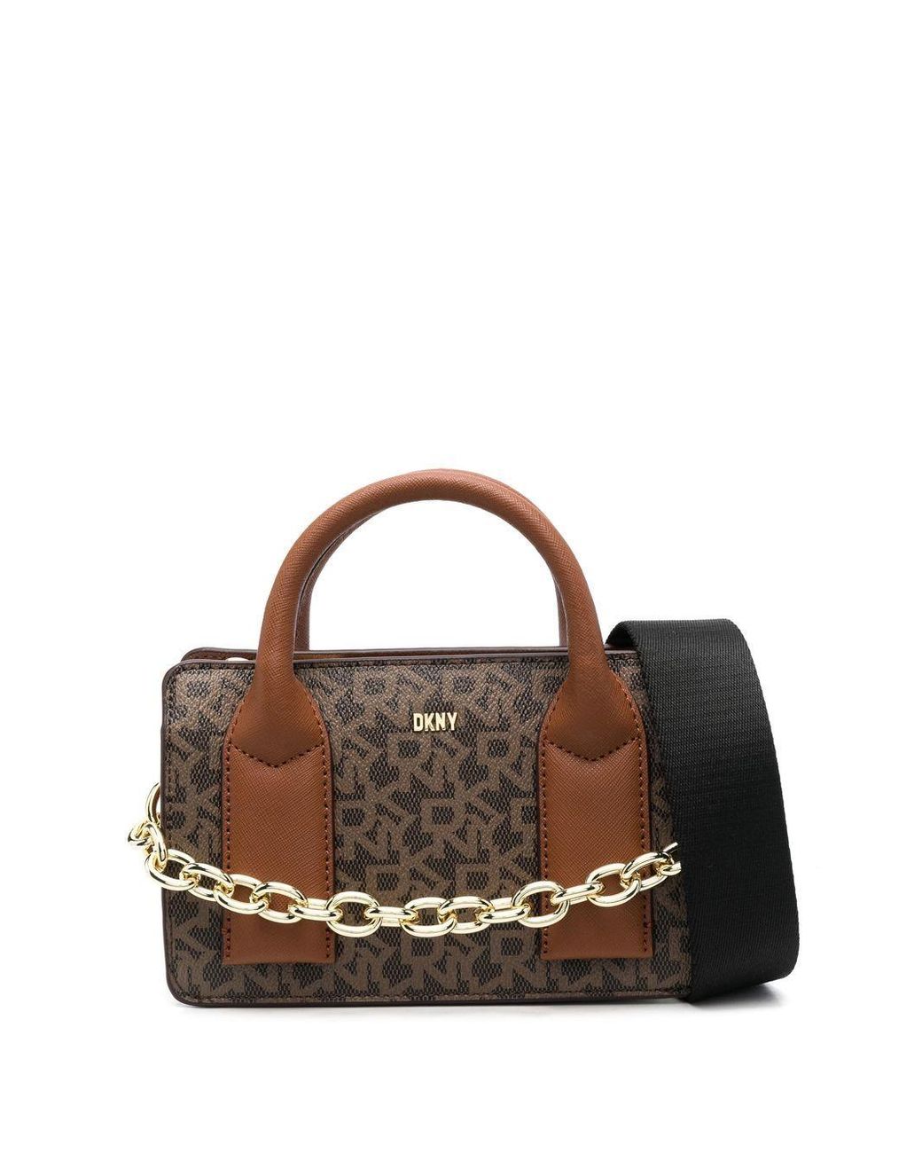 DKNY Otto Small Shopping Bag in Brown | Lyst