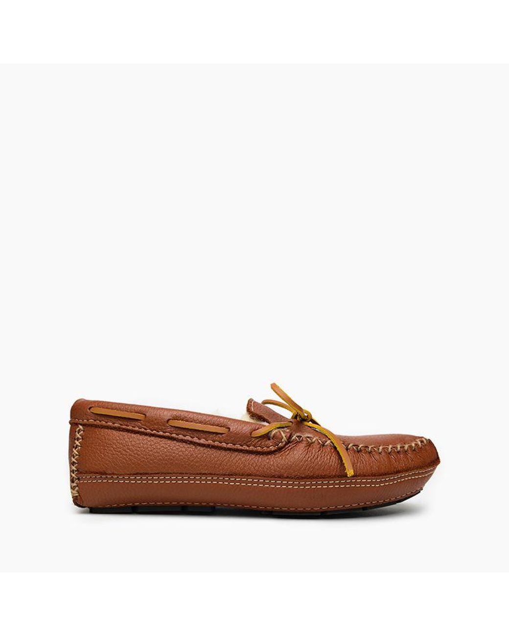 sheepskin moose slipper