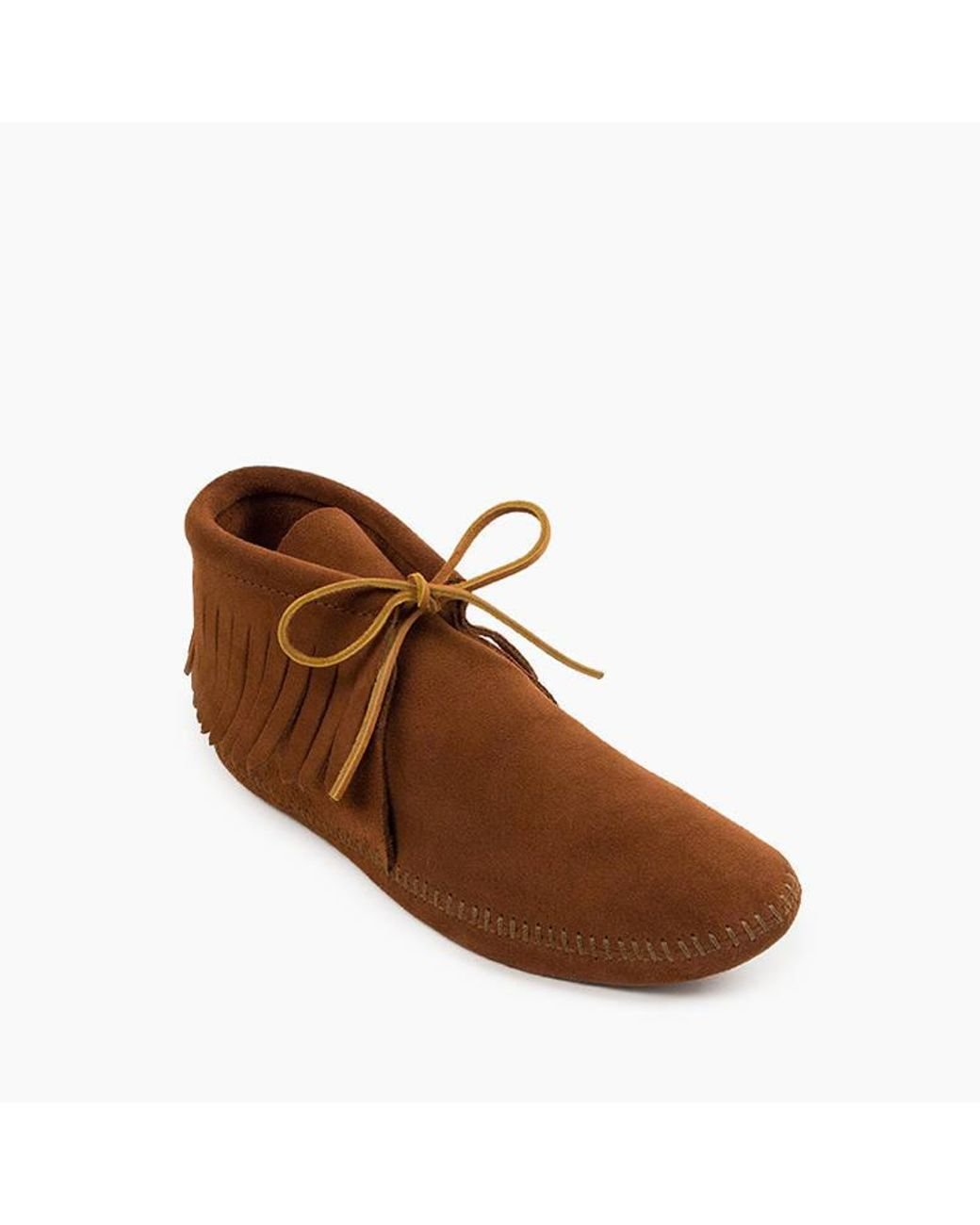 minnetonka classic fringe softsole boot
