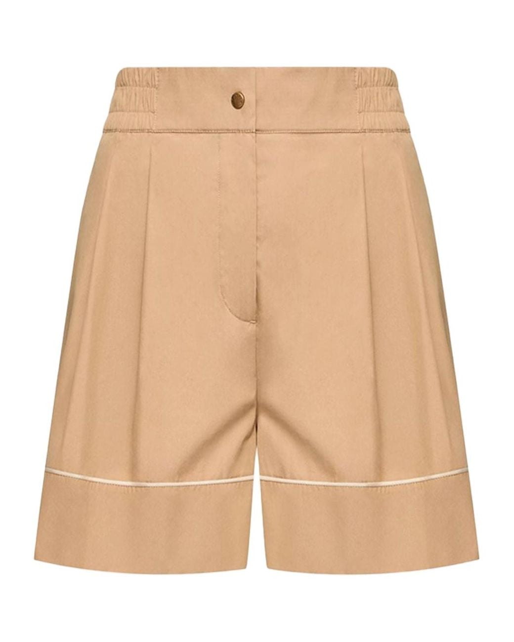 Moncler Natural Tailored Shorts