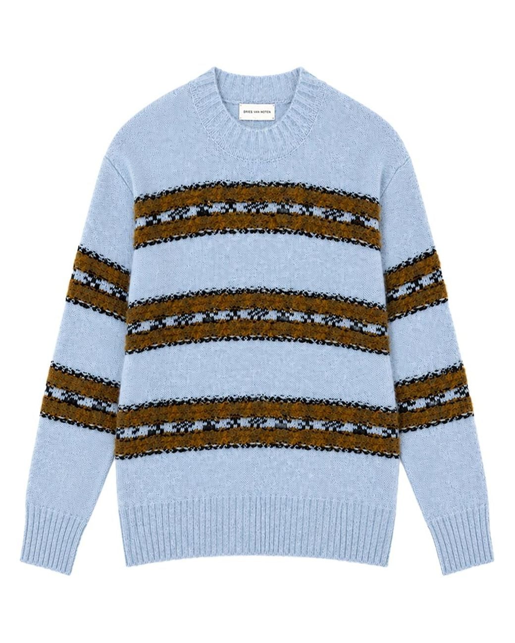 Dries Van Noten Blue Tester Jumper L
