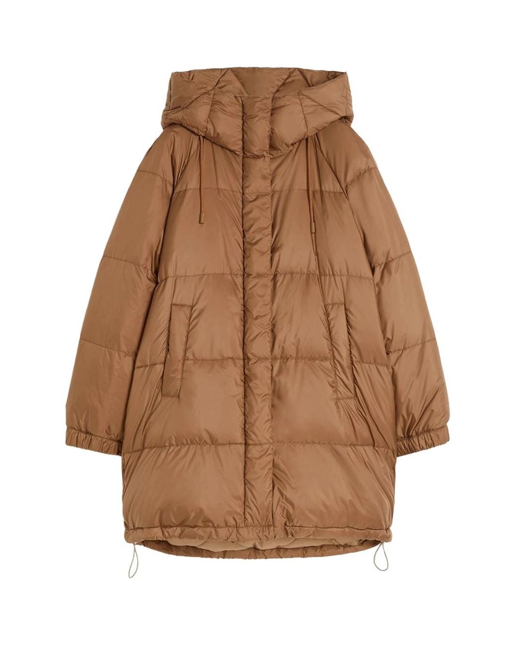 Weekend by Maxmara Brown Reversible Parka Hazelnut