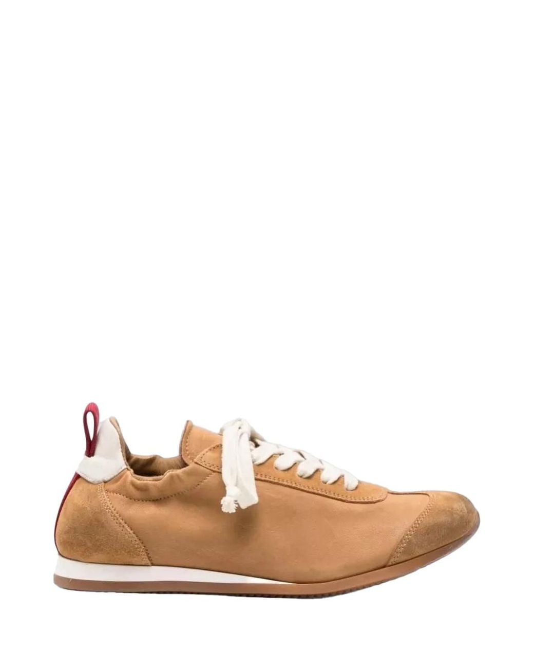 Uma Wang Multicolor Baseball Sneakers Mustard