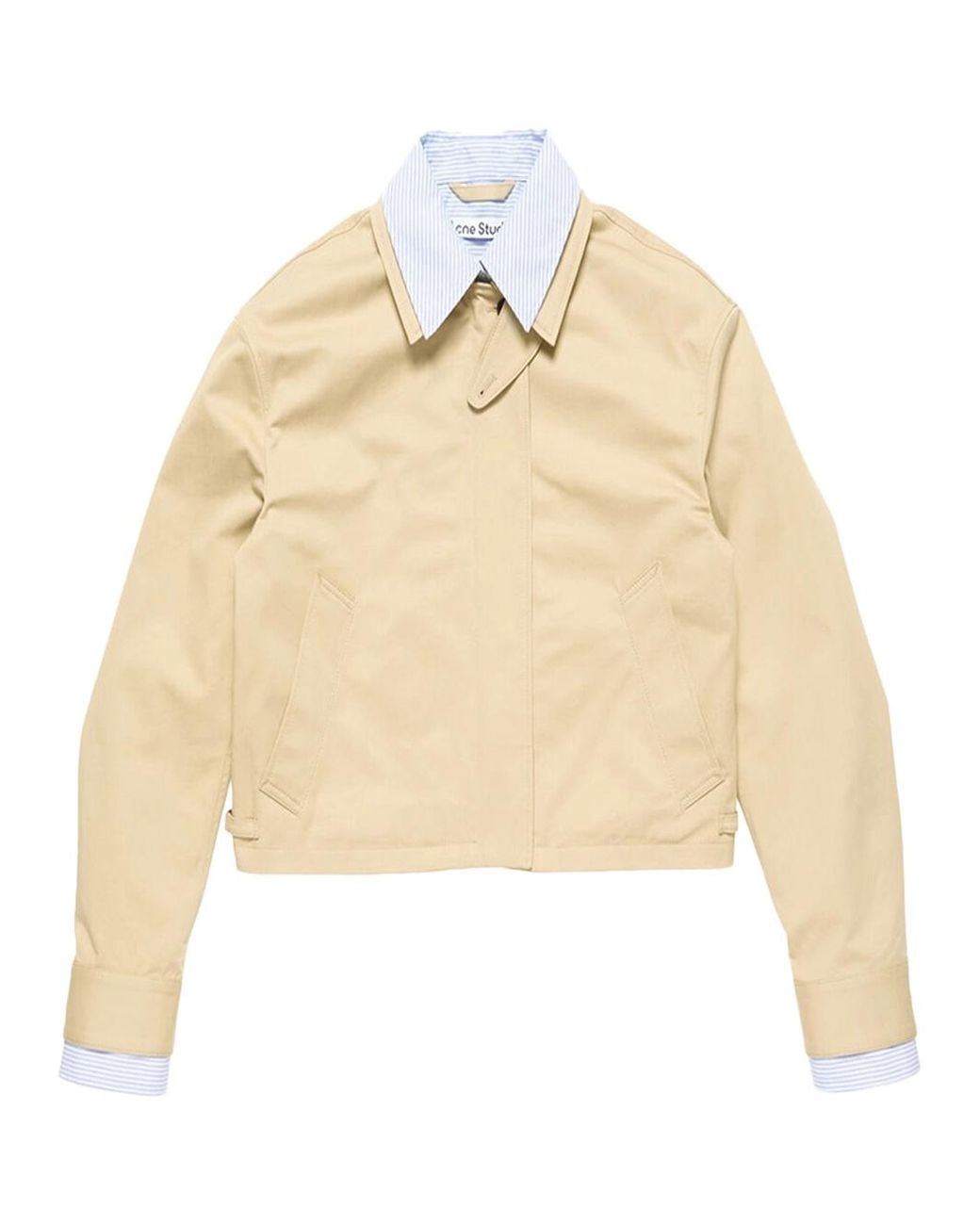 Acne Natural Layered Jacket Pale