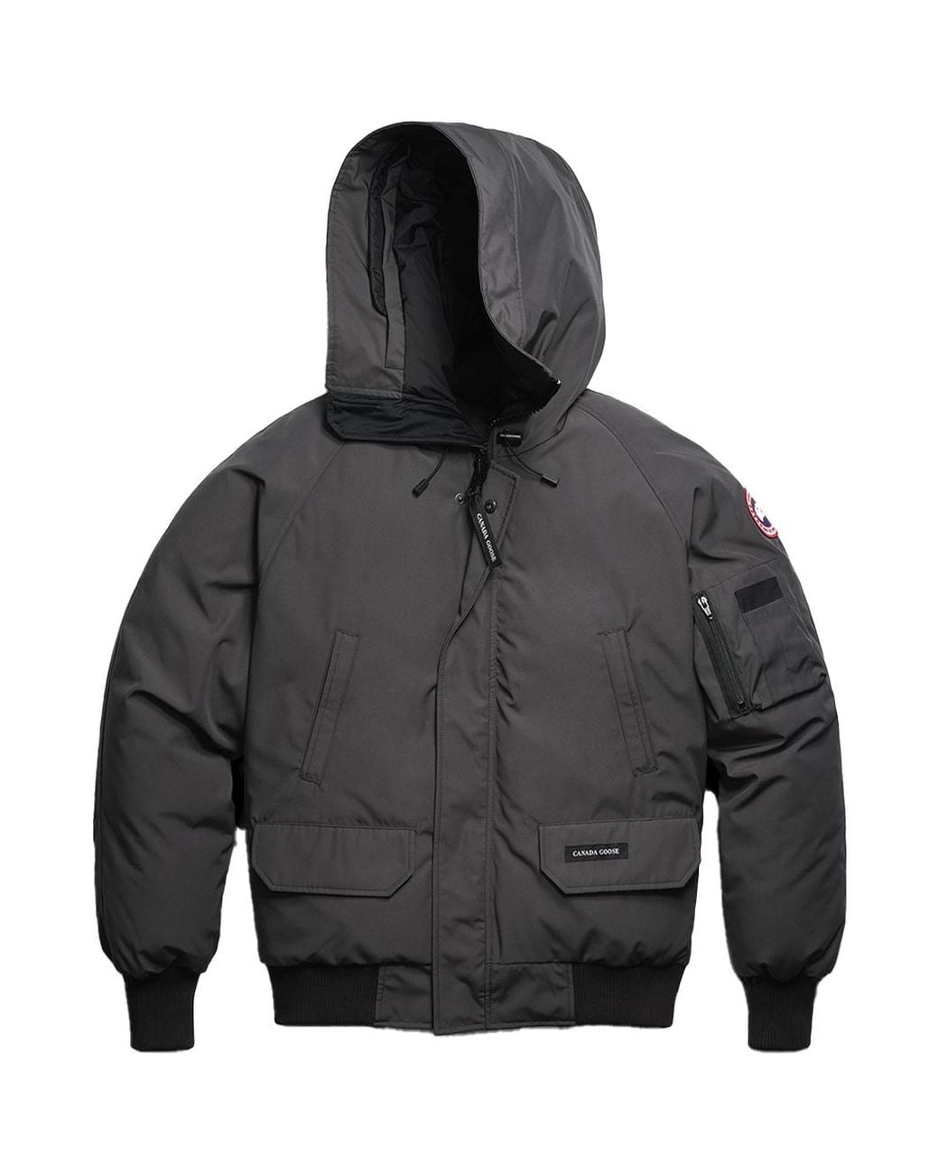 Canada Goose Gray Chilliwack Bomber Granite for men