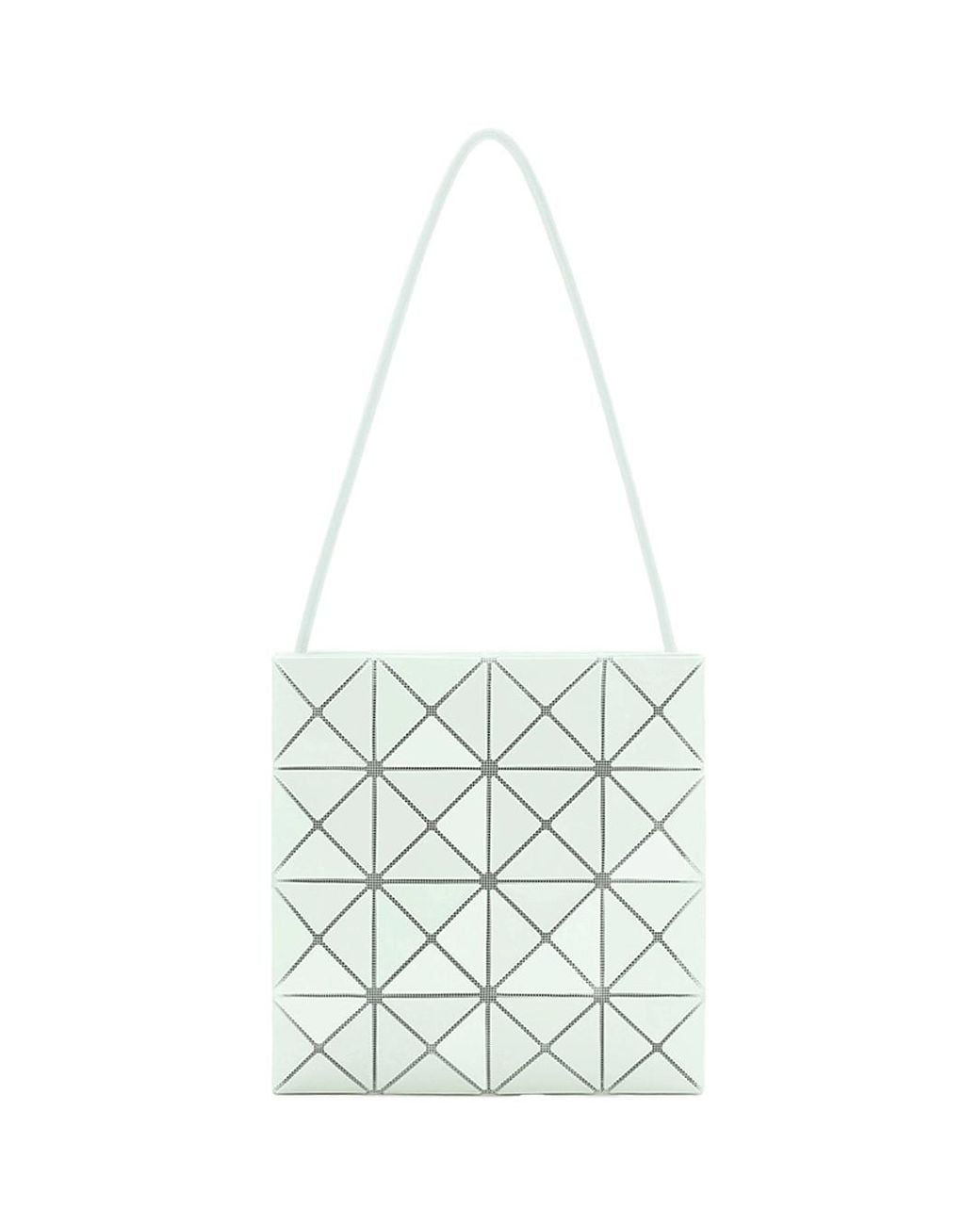 Issey Miyake White Bao Lucent Shoulder Bag