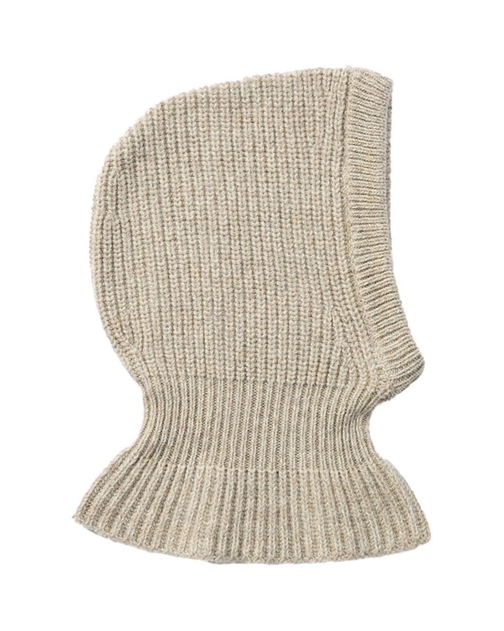Lemaire White Balaclava Hood/Oat