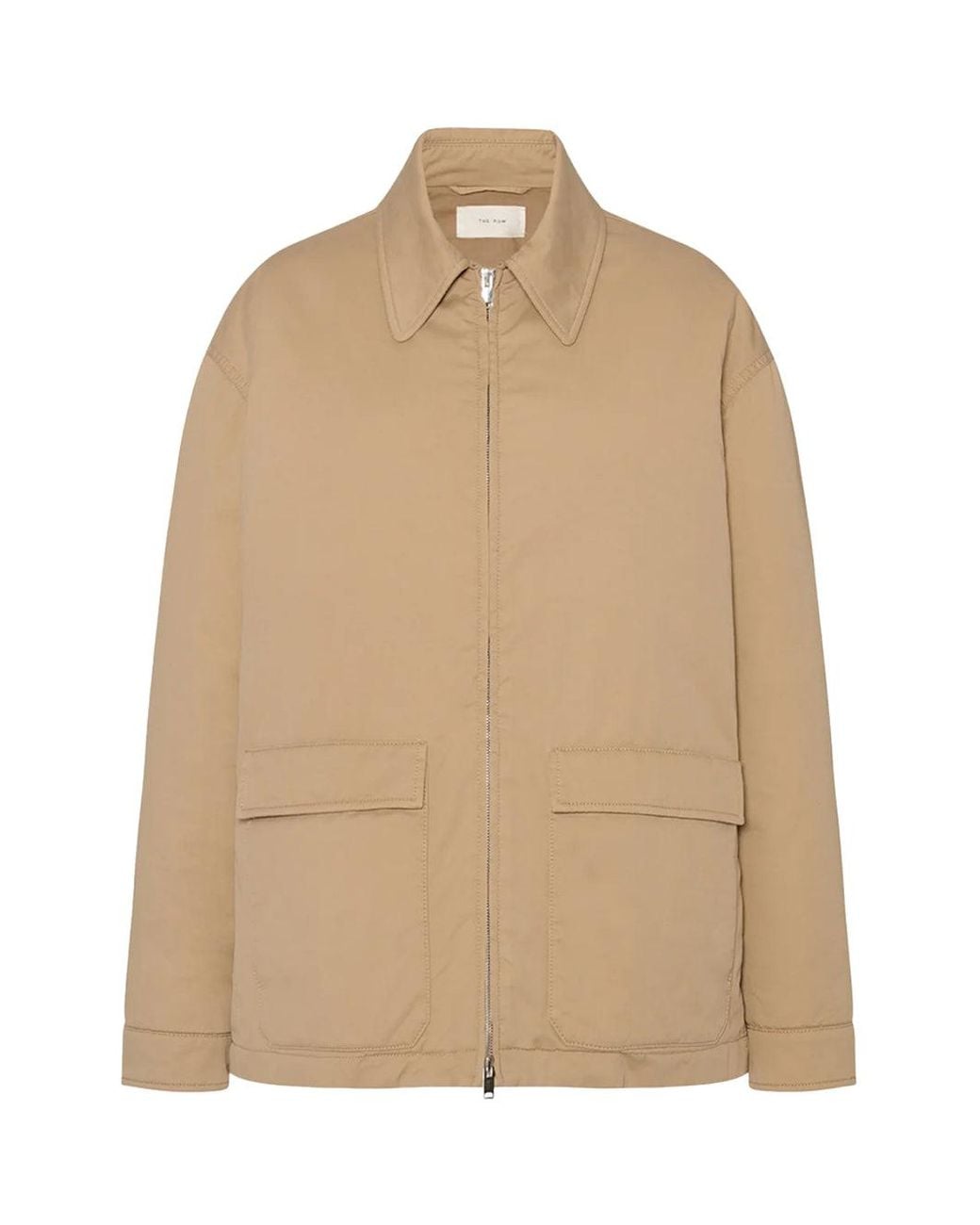 The Row Natural Aurelius Jacket Sand
