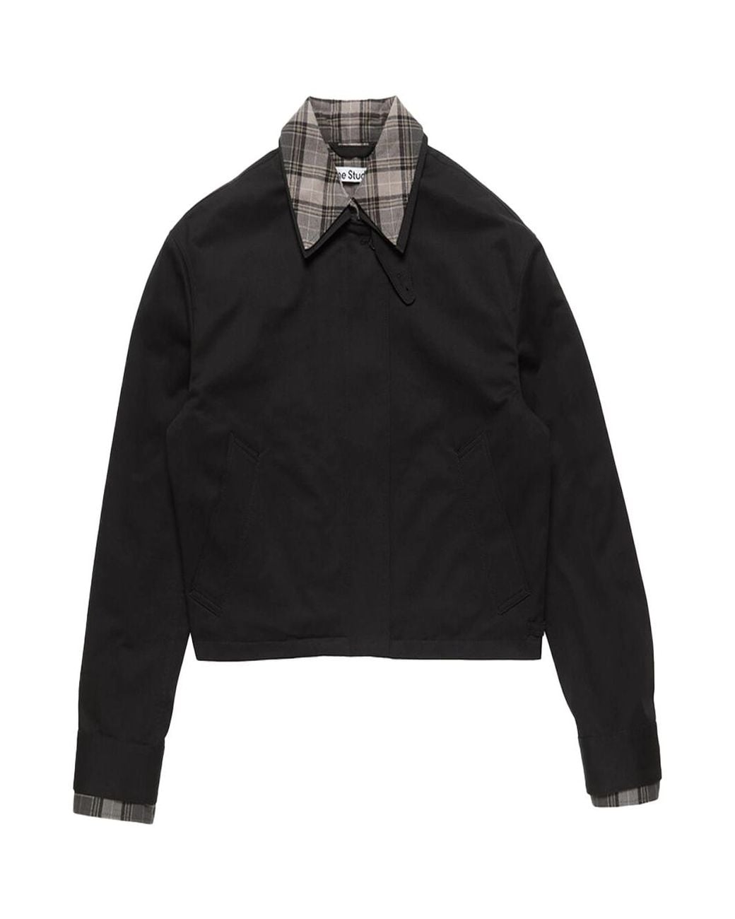 Acne Black Layered Jacket