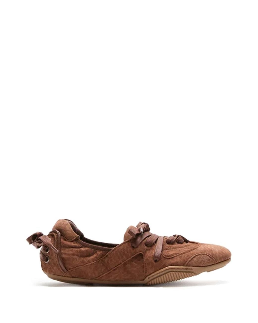 Acne Brown Lace-Up Shoes