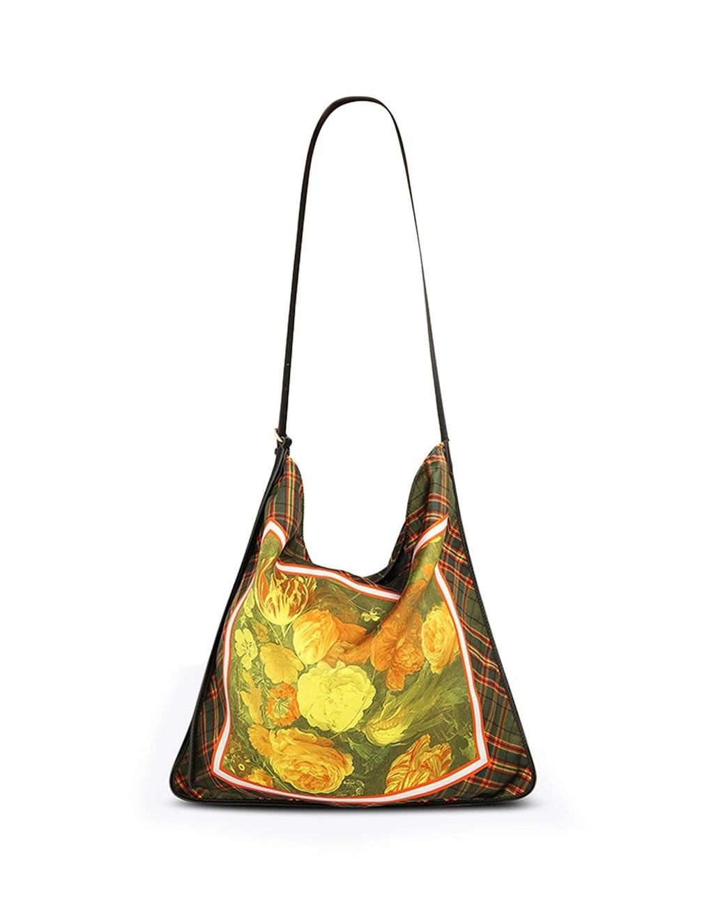 Dries Van Noten Yellow Large Scarf Bag