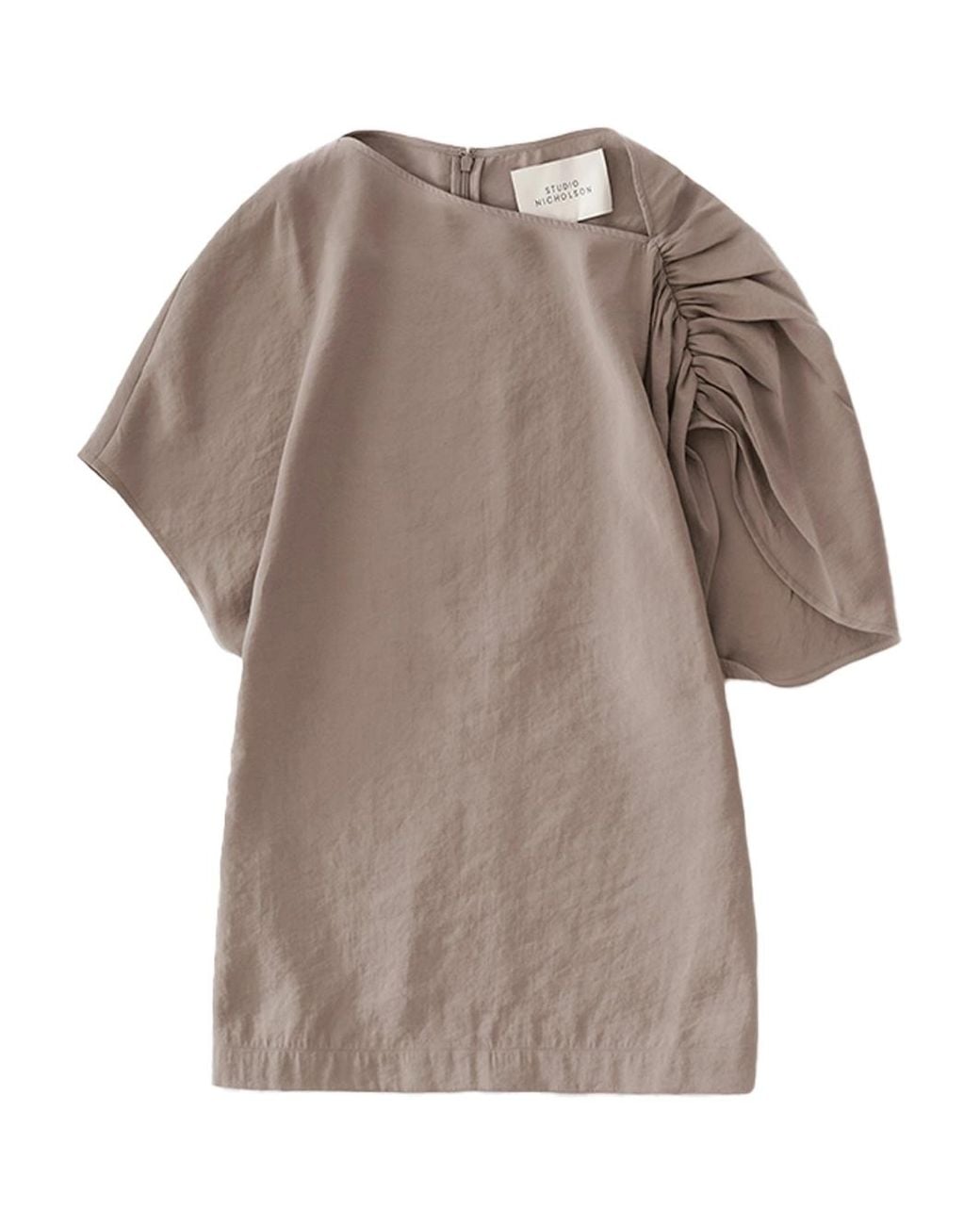 Studio Nicholson Multicolor Carpi Top Taupe