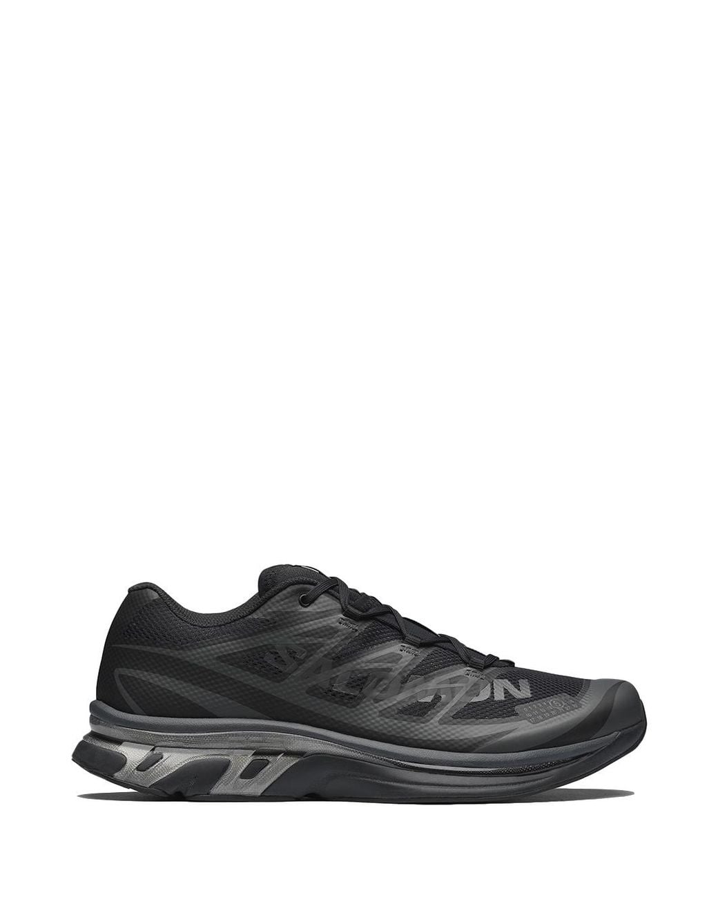 MM6 by Maison Margiela Black Mm6 & Salomon Sportstyle Intersections Sneaker