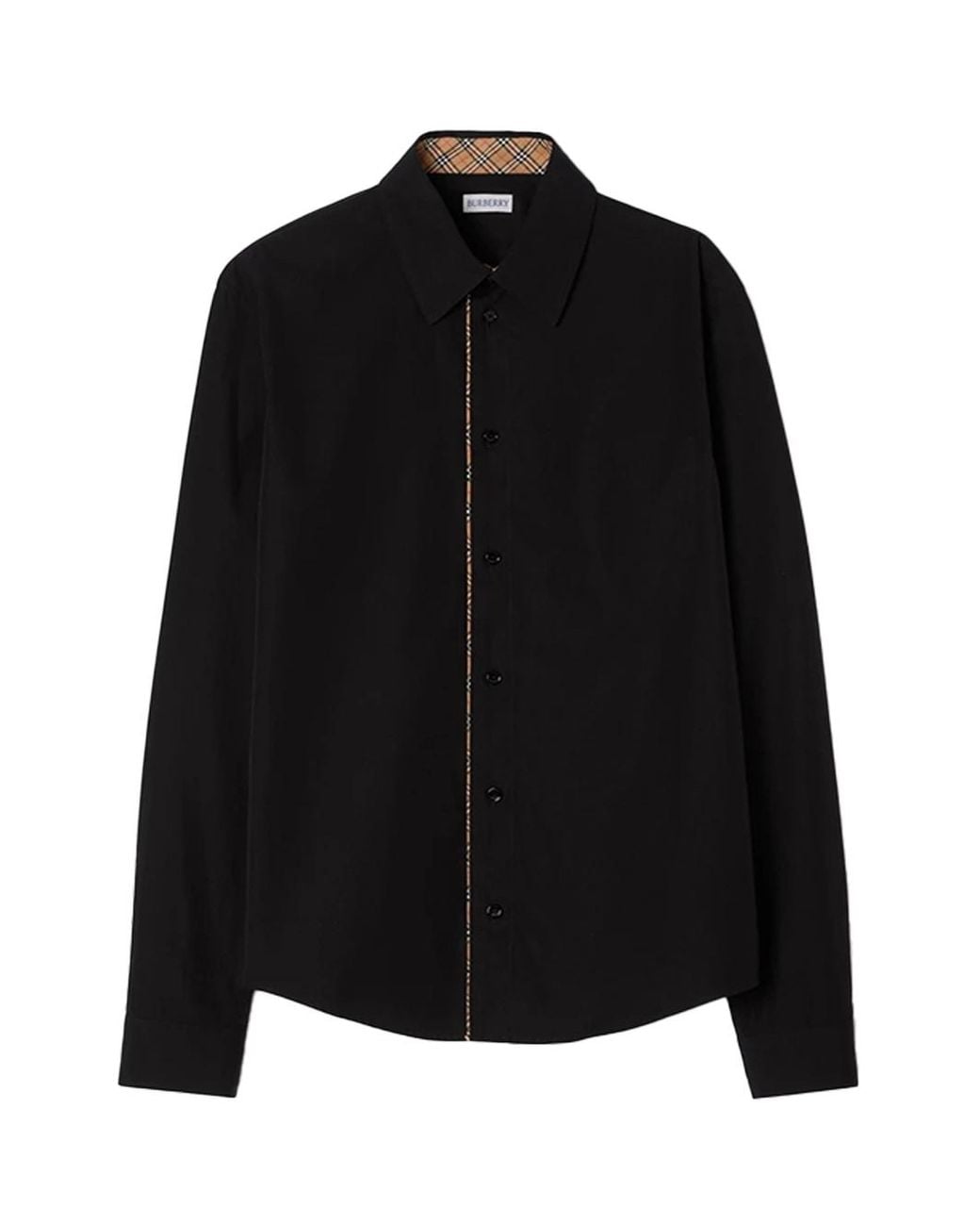 Burberry Black Classic Fit Shirt for men