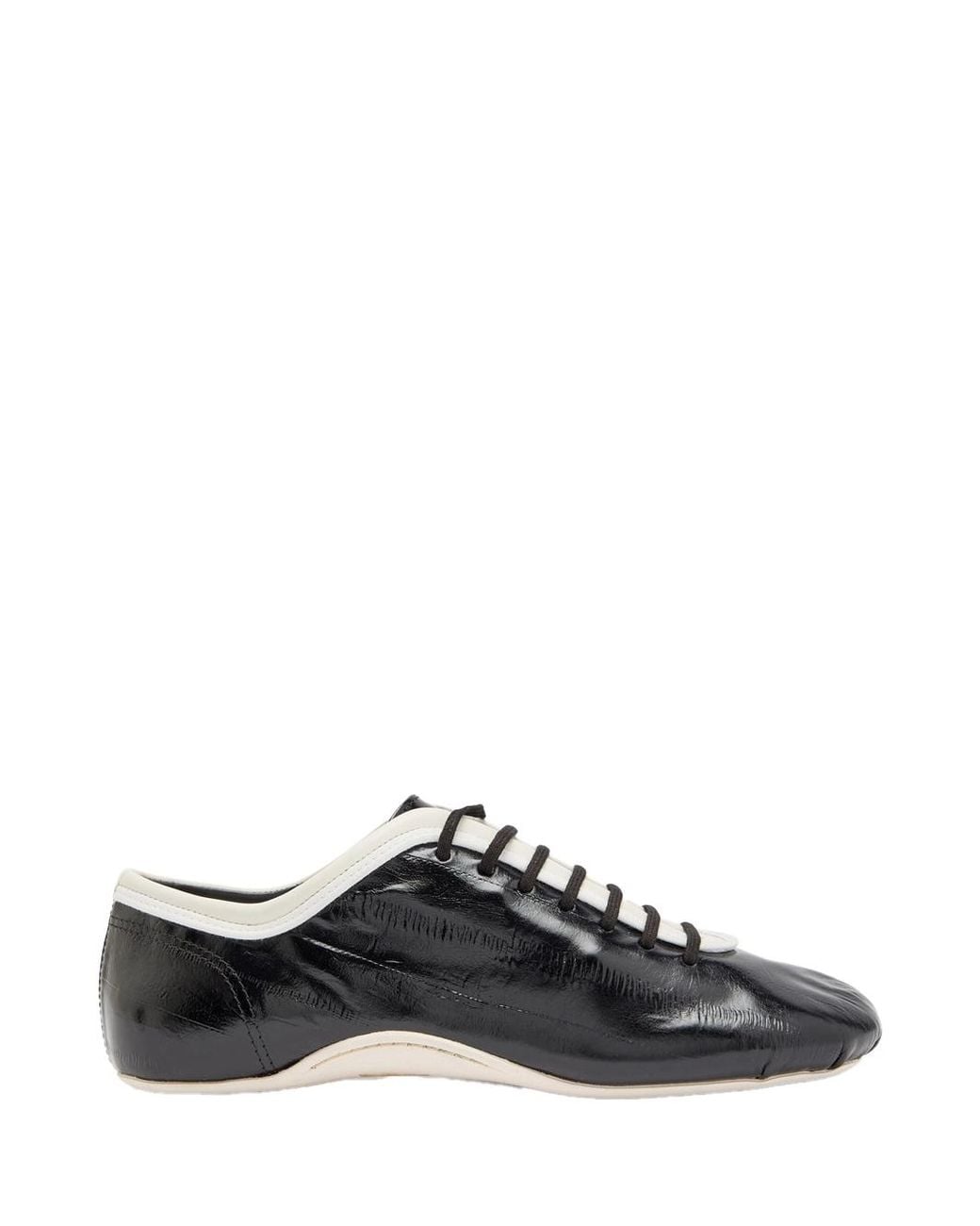 Dries Van Noten Black Ballerina Sneaker