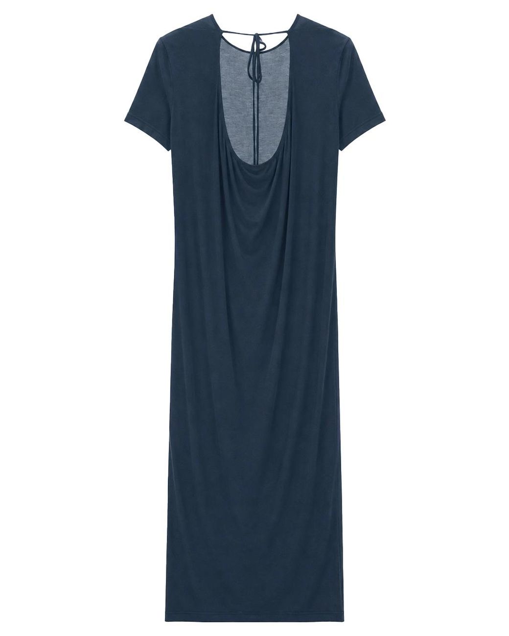Uma Wang Blue Tea Dress Steel