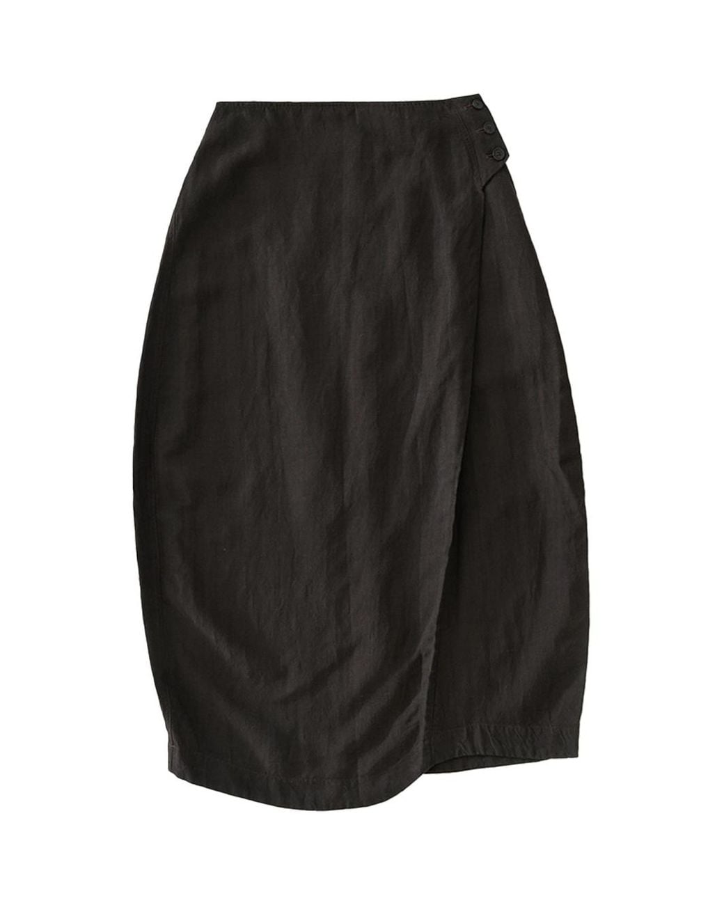 Studio Nicholson Black Bryde Skirt Ore