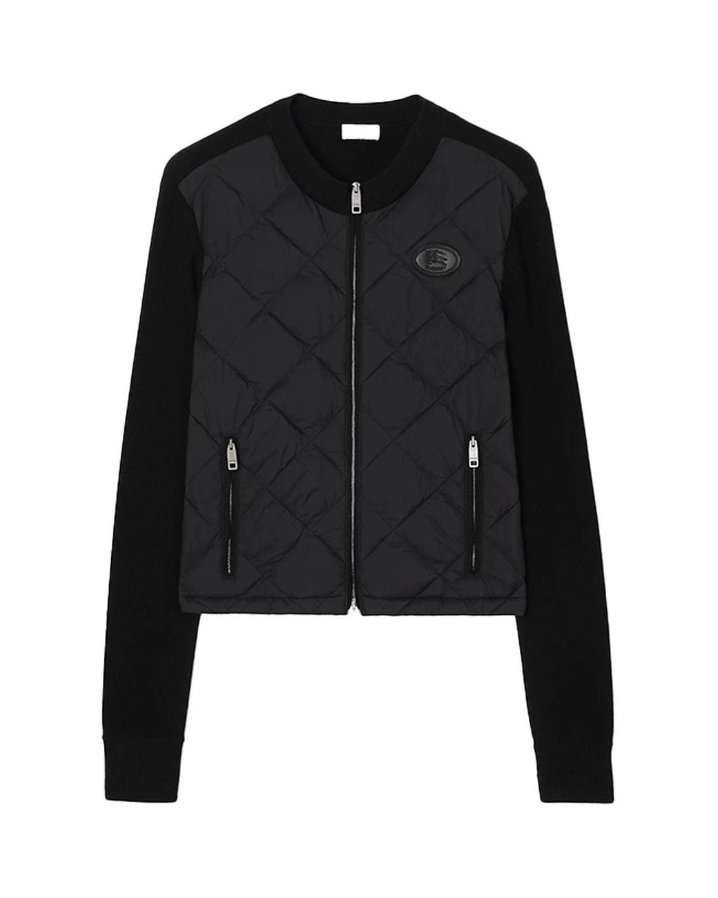 Burberry Black Quilted Jacket