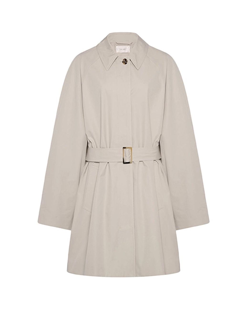 The Row White Amaya Coat