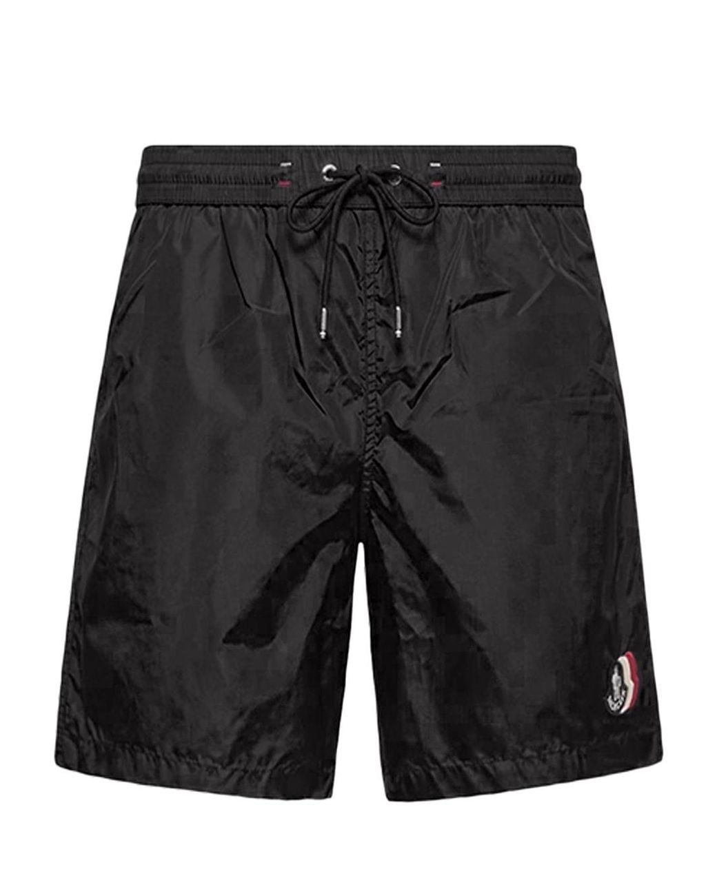 Moncler Black Swim Shorts for men