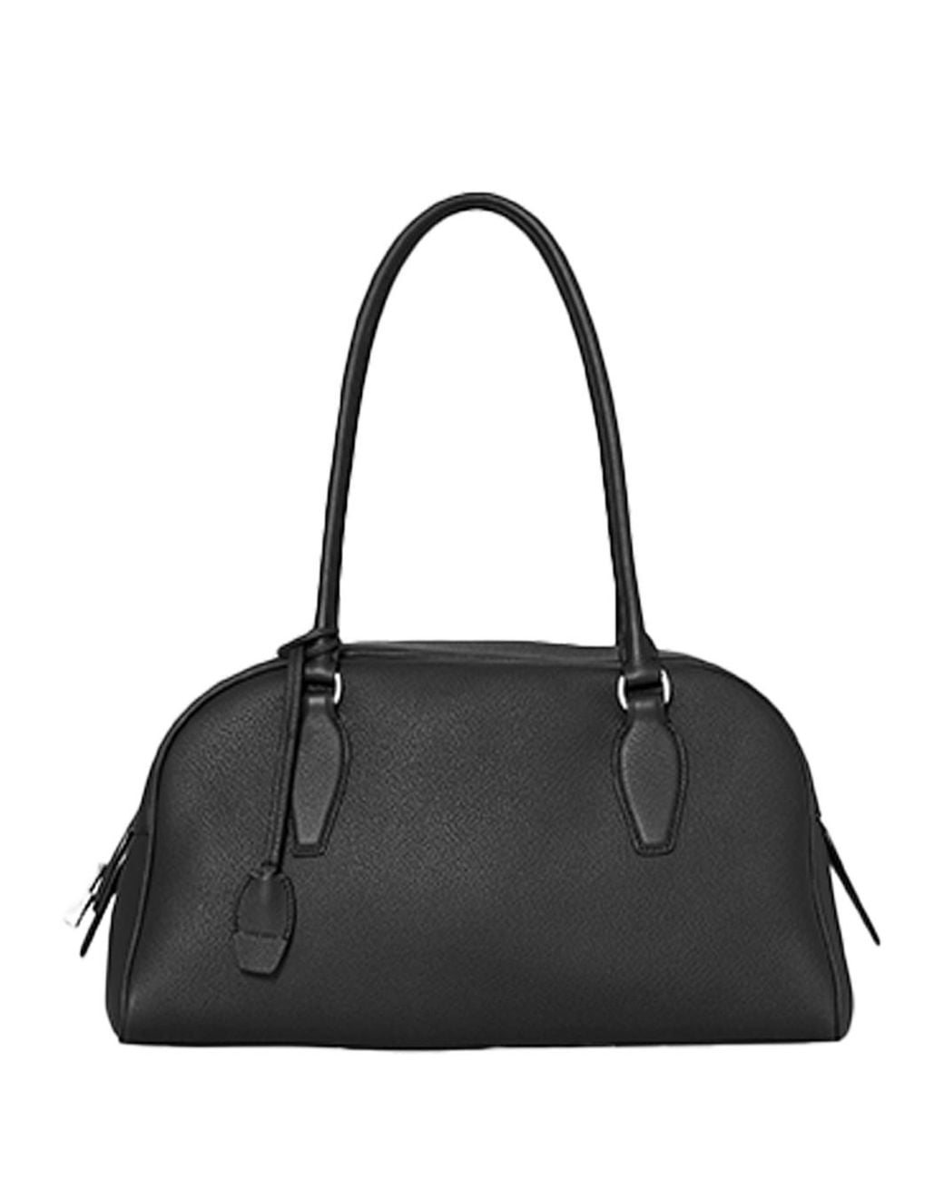 The Row Black Medium E/W India Bag
