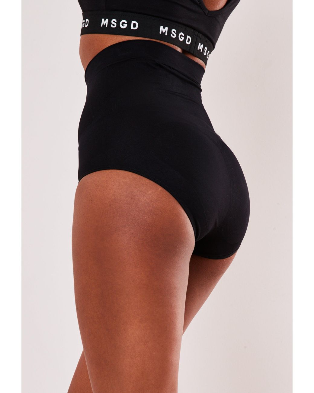 high waisted control knickers