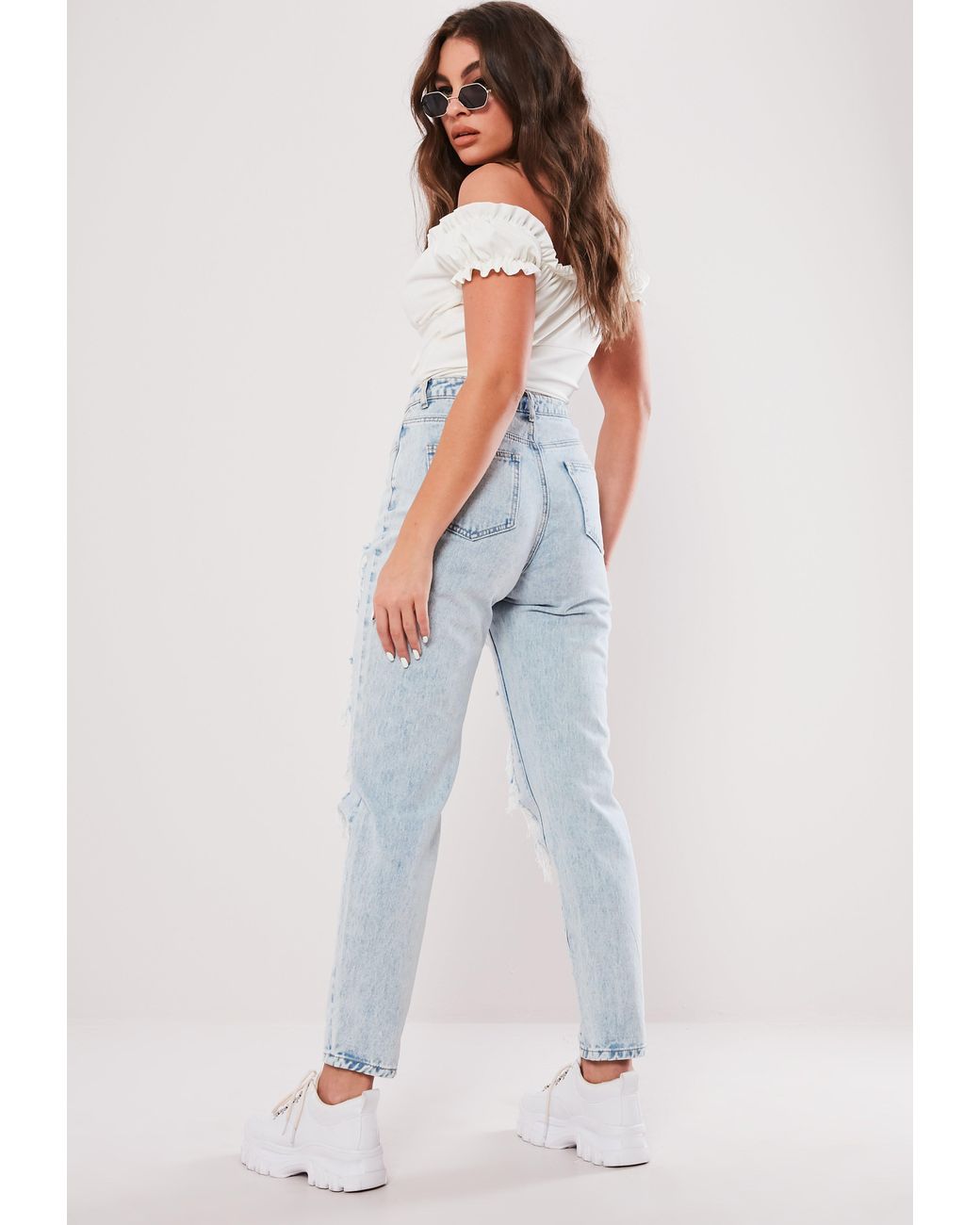 vintage blue mom jeans