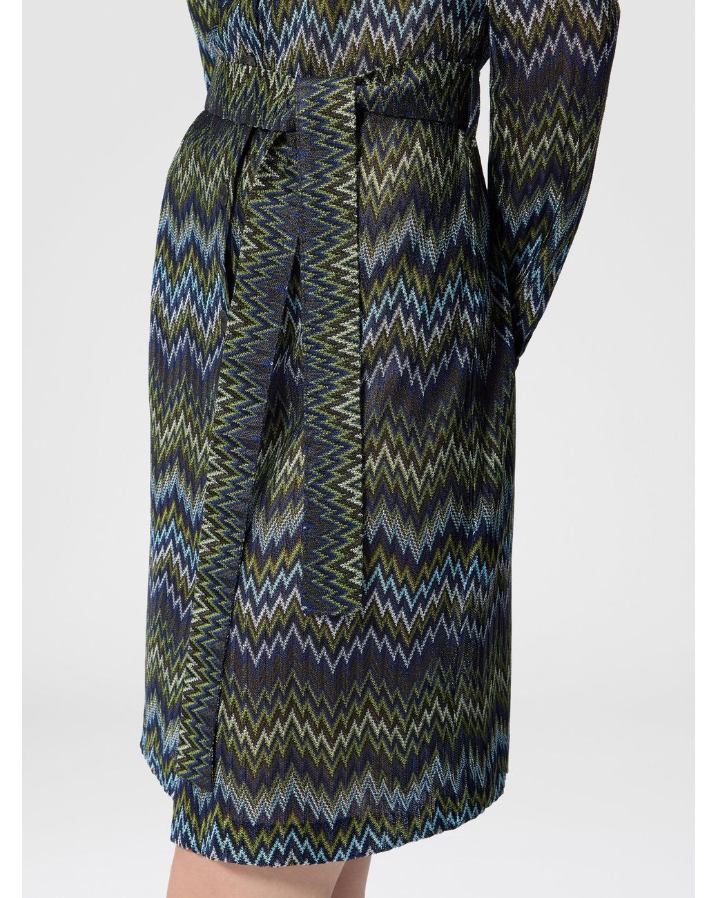 Missoni Multicolor Midi Shirt Dress