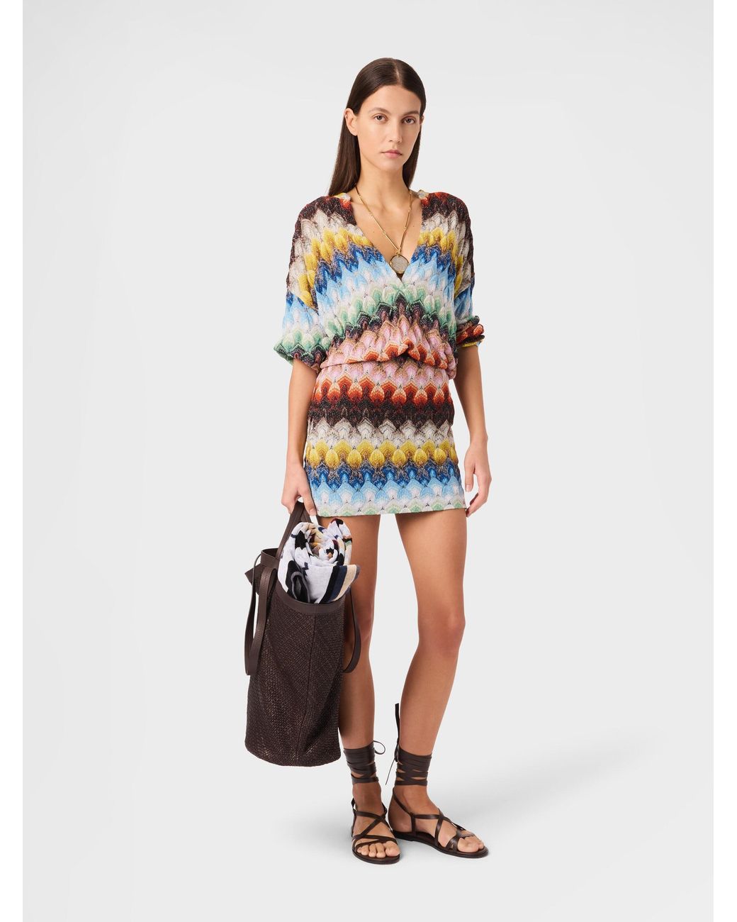 Missoni White Mini Skirt