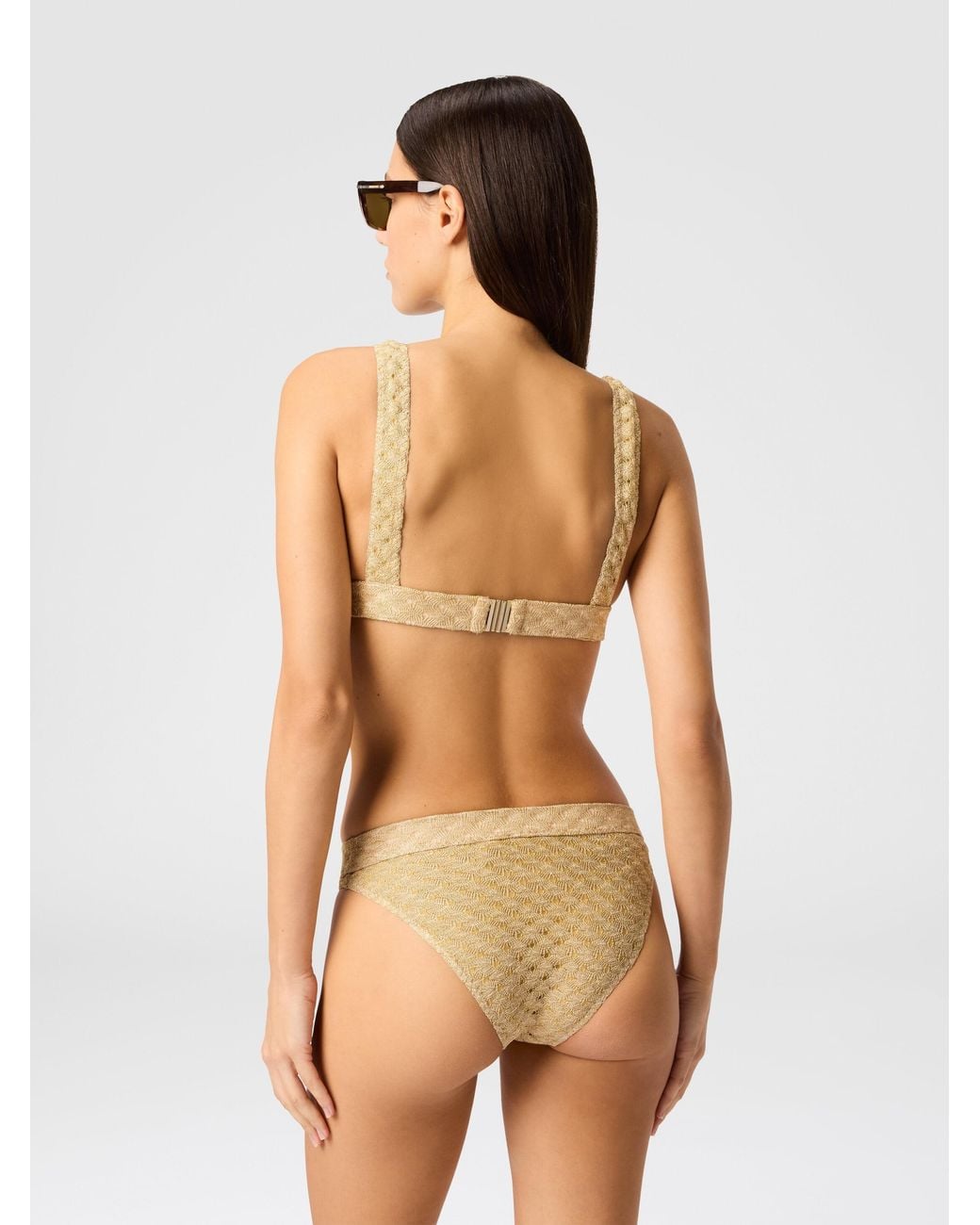 Missoni White Bralette Bikini