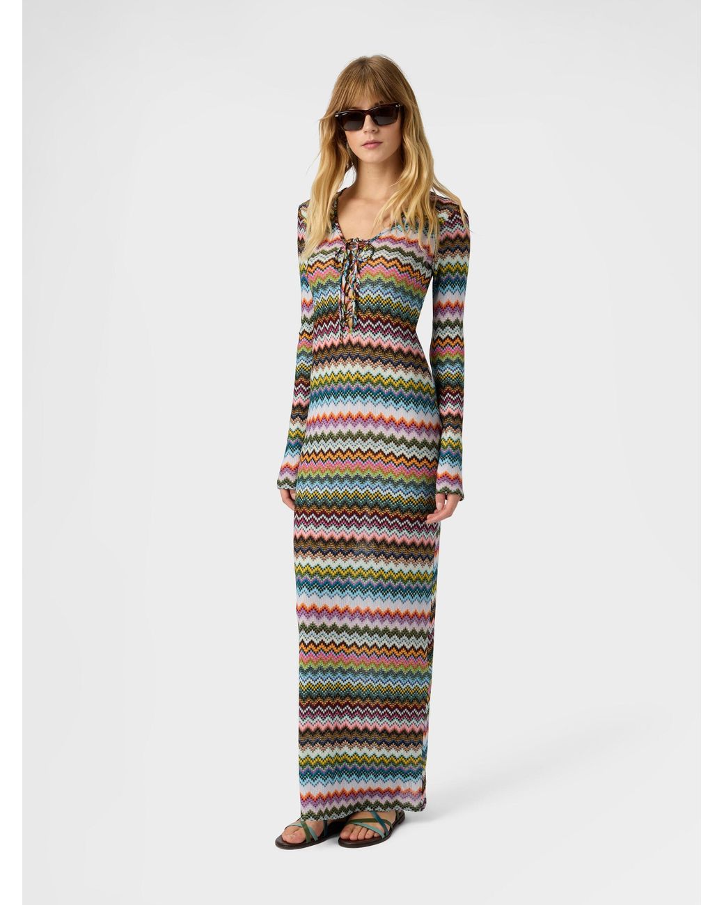 Missoni White Long Cover-Up