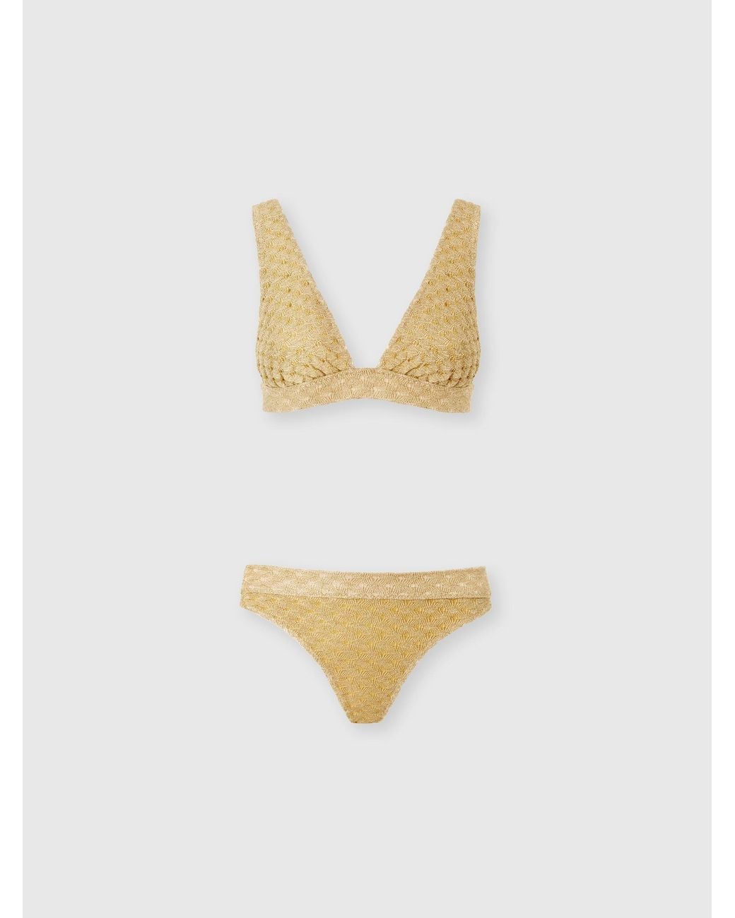 Missoni White Bralette Bikini