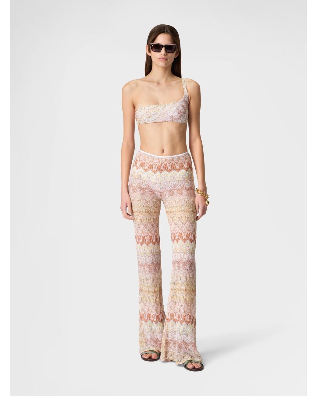 Missoni Pink Flare Trousers